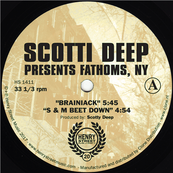 Scotti Deep - Presents Fathoms, NY - Henry Street Music