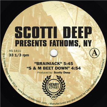 Scotti Deep - Presents Fathoms, NY - Henry Street Music Scotti Deep - Presents Fathoms, NY - Henry Street Music