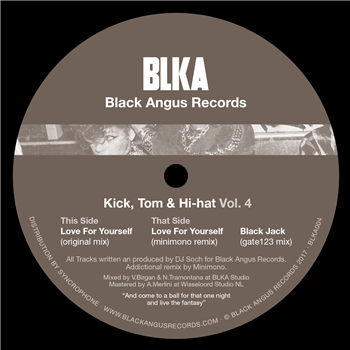 DJ Soch – Kick,Tom & Hit Hat Vol.4 - Black Angus Records DJ Soch – Kick,Tom & Hit Hat Vol.4 - Black Angus Records