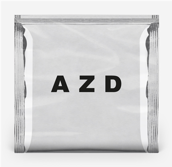 Actress - AZD (2 x 12" clear vinyl / metallic silver bag outer sleeve)clear vinyl and housed in a metallic silver bag outer sleeve. - Ninja Tune