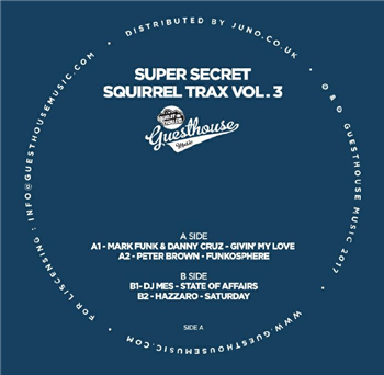 MARK FUNK / DANNY CRUZ / PETER BROWN / DJ MES / HAZZARO - Super Secret Squirrel Trax Vol 3 - Guesthouse