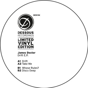 James Dexter - Drift EP - Dessous James Dexter - Drift EP - Dessous