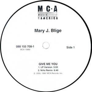 MARY J BLIGE - MCA