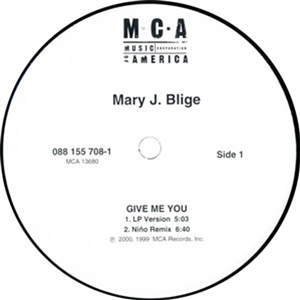 MARY J BLIGE - MCA MARY J BLIGE - MCA