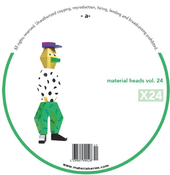 Various ( Jey Krurmis, Joe Pompeo, Matteo Floris, Stan Garac) - Material Heads Vol. 24 - Material Series