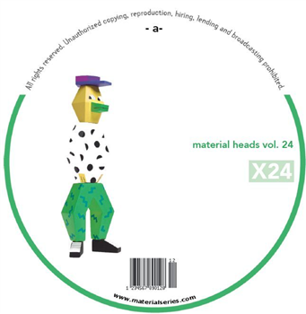 Various ( Jey Krurmis, Joe Pompeo, Matteo Floris, Stan Garac) - Material Heads Vol. 24 - Material Series Various ( Jey Krurmis, Joe Pompeo, Matteo Floris, Stan Garac) - Material Heads Vol. 24 - Material Series