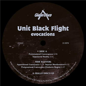 Unit Black Flight - Evocations - Giallo Disco