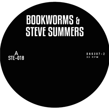 BOOKWORMS & STEVE SUMMERS - 7" - BANK Records