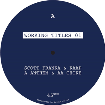 Scott Franka & Kaap - Working Titles