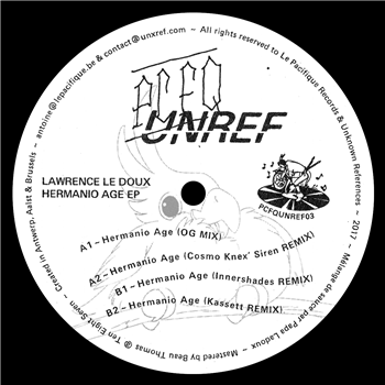 Lawrence Le Doux - Hermanio Age EP - Le Pacifique Records Lawrence Le Doux - Hermanio Age EP - Le Pacifique Records