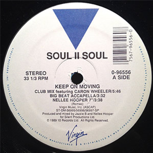 SOUL II SOUL - KEEP ON MOVING - Virgin