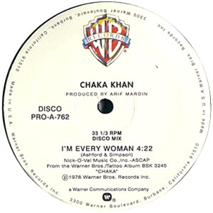 CHAKA KHAN  - WARNER BROTHERS