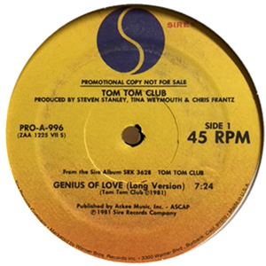 TOM TOM CLUB  - SIRE