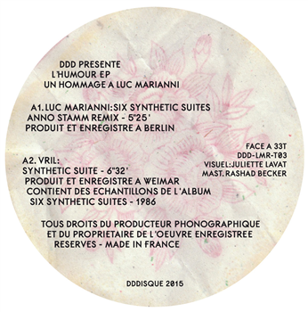 Luc Marianni - LHumour EP - DDD Luc Marianni - LHumour EP - DDD