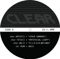 STEVE SUMMERS - ARTIFICIAL LIGHT - CLEAR (USA) STEVE SUMMERS - ARTIFICIAL LIGHT - CLEAR (USA)