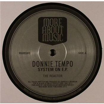 Donnie Tempo - Systems On EP - More About Music Records