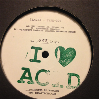 Type-303 - I Love Acid Fourteen - Balkan Vinyl / I Love Acid