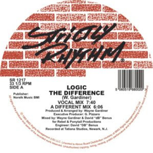 LOGIC (WAYNE GARDINER) - THE DIFFERENCE - STRICTLY RHYTHM