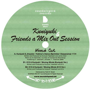 KUNIYUKI & FRIENDS A MIX OUT SESSION - MIXED OUT - SOUND OF SPEED JAPAN