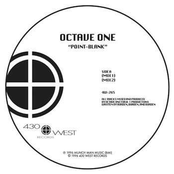 OCTAVE ONE - POINT BLANK - 430 West