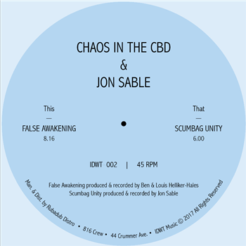 Chaos In The CBD / Jon Sable - In Dust We Trust
