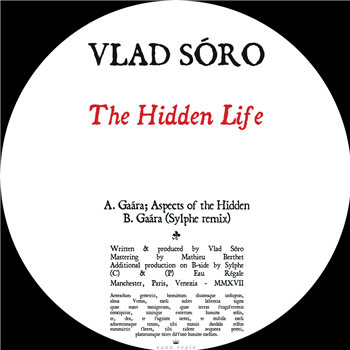 Vlad Sóro - The Hidden Life - Eau Régale