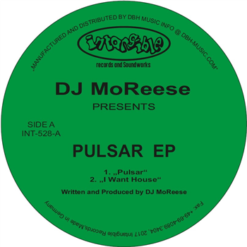 DJ MoReese - Pulsar EP - INTANGIBLE RECORDS