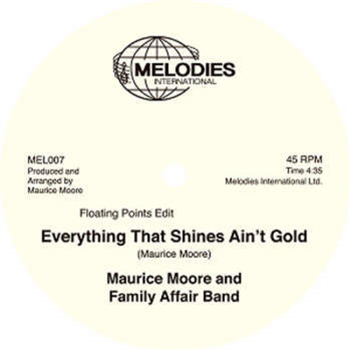 Maurice Moore and Family Affair Band - 12” + 16-page melozine - Melodies International