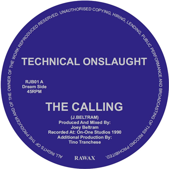 Technical Onslaught (Joey Beltram) - The Calling - Rawax