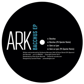 Ark - Bacchus EP - Ark Rec.