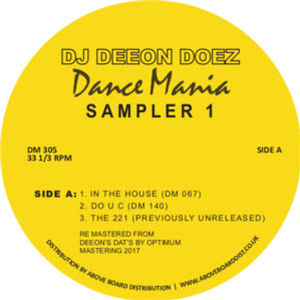 DJ DEEON - DOEZ DANCE MANIA SAMPLER 1 - Dance Mania