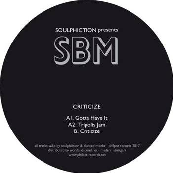 Soulphiction Presents Sbm - Criticize - Philpot