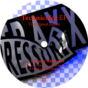 Vinyl Speed Adjust - Technicolor - PRESSURE TRAXX