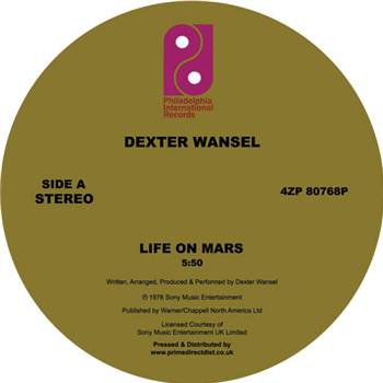 Dexter Wansel - Life On Mars / The Sweetest Pai - Philadelphia International Records