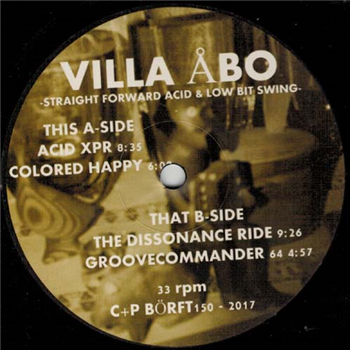 Villa Abo - Straight Forward Acid and Low Bit Swing - Borft