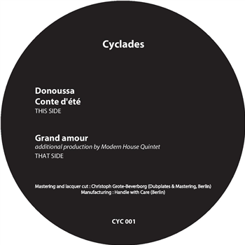 Cyclades - Donoussa EP - Cyclades Cyclades - Donoussa EP - Cyclades