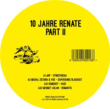 10 Jahre Renate Compilation B - Va - Renate Schallplatten 10 Jahre Renate Compilation B - Va - Renate Schallplatten