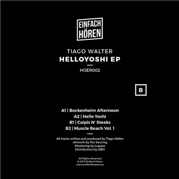 Tiago Walter - Helloyoshi EP - Einfach Hören Tiago Walter - Helloyoshi EP - Einfach Hören