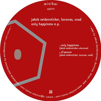 Jakob Seidensticker, Boronas & Snad - Minibar