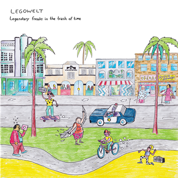 Legowelt - Legendary Freaks In The Trash Of Time (2 X LP) - Clone West Coast Series