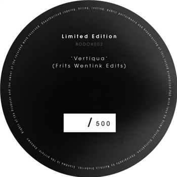 Frits Wentink - Vertiqua (Frits Wentink Edits) - BOBBY DONNY