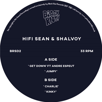Hifi Sean & Shalvoy - Slipped Discs – Volume 2 - Black Riot
