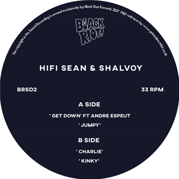 Hifi Sean & Shalvoy - Slipped Discs – Volume 2 - Black Riot Hifi Sean & Shalvoy - Slipped Discs – Volume 2 - Black Riot