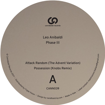 Leo Anibaldi - Phase III incl. Surgeon remix - CANNIBALD