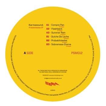 Karmasound - Probabilidades EP - Phuture Shock Musik Karmasound - Probabilidades EP - Phuture Shock Musik