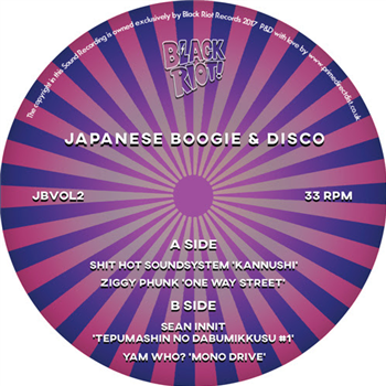 Japanese Boogie & Disco – Volume 2 - Va - Black Riot