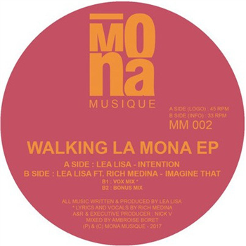 Lea Lisa feat. Rich Medina - Walking La Mona EP - Mona Musique