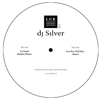 dj Silver - LCR001 - Light Channel Recordings