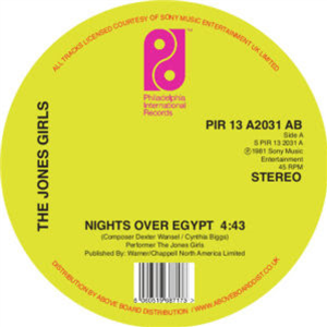THE JONES GIRLS - NIGHTS OVER EGYPT - Philadelphia International Records