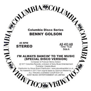 BENNY GOLSON - I’M ALWAYS DANCIN’ TO THE MUSIC (SPECIAL DISCO VERSION) - Columbia